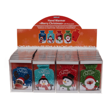 Laden Sie das Bild in den Galerie-Viewer, Handwärmer Weihnachten mit Fleecebezug, 4 Designs