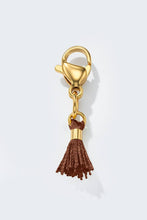 Laden Sie das Bild in den Galerie-Viewer, Edelstahl-Charm-Anhänger CHARM85: Brun / 100% Acier inoxydable