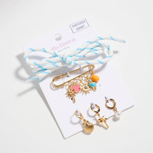 Laden Sie das Bild in den Galerie-Viewer, Tropisches Schnürsenkel- und Schuh-Charms-Set | Strandaccessoire: GDWT / EINS