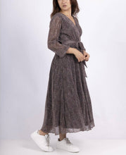 Laden Sie das Bild in den Galerie-Viewer, 15195 Langes, fließendes Herbst-/Winterkleid aus Polyester: 1 SM/1 ML